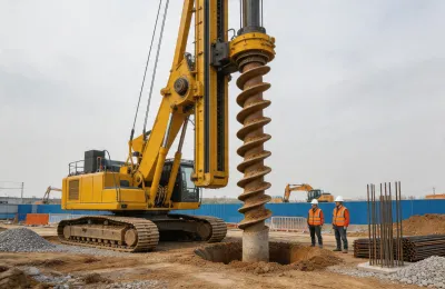 Deep foundation drilling solution