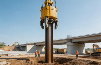H-beam pile driving solution